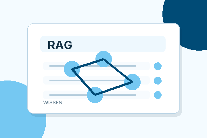 Illustration für KI-Wissensmanagement